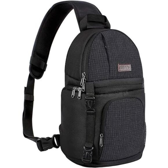 Camera Sling Bag,DSLR/SLR/Mirrorless CameraCase Shockproof Photography Backpack - Picture 7 of 7